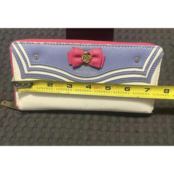Sailor Moon 20th Anniversary Samantha Vega Collaboration Leather Wallet READ - Picture 12 of 12